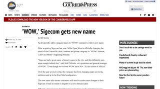 'WOW,' Sigecom gets new name