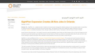Orlando - SightPlan-Expansion-Creates-28-New-Jobs-in-Orlando