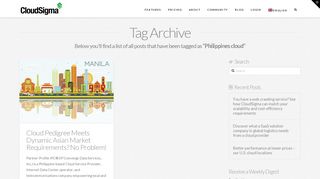 Philippines cloud | CloudSigma