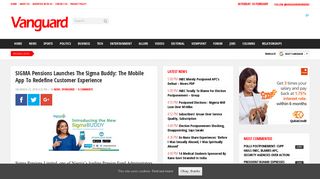 SIGMA Pensions Launches The Sigma Buddy: The Mobile App To ...