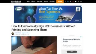How to Electronically Sign PDF Documents Without Printing and ...
