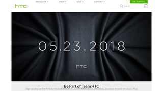SIGN UP | HTC United States