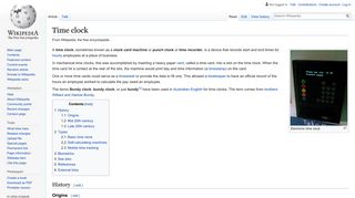 Time clock - Wikipedia