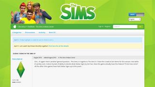 Zodiac Signs in The Sims 4? — The Sims Forums