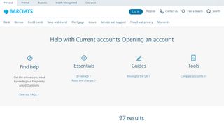 Opening an account | Barclays
