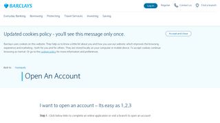 Barclays Open An Account