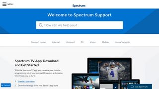 Spectrum TV App - Spectrum.net