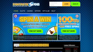 Fantastic Spins | Play Fantastic Slots Now!