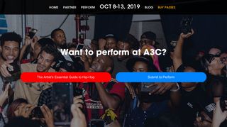 Perform - Atlanta - A3C Festival