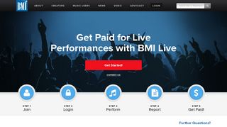 BMI Live | BMI.com