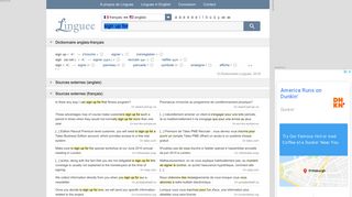 sign up for - Traduction française – Linguee