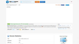 Infonet signal iduna: Login - SIGNAL IDUNA info.net - Webstatsdomain