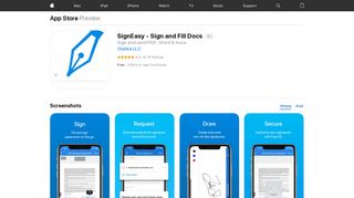 SignEasy - Sign and Fill Docs on the App Store - iTunes - Apple