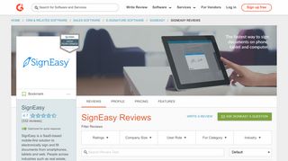 SignEasy Reviews 2018 | G2 Crowd