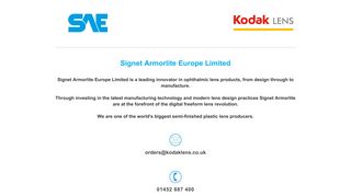 Signet Armorlite Europe Limited