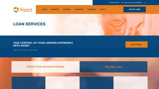 Loan Services - Signet Federal Credit Union