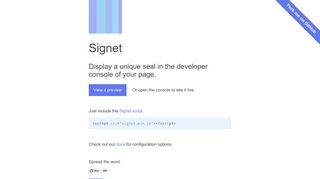 Signet - HubSpot — Open Source