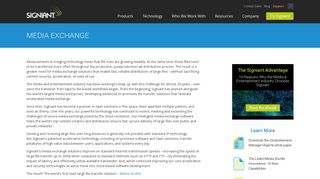 Media Exchange | Signiant File Transfer Software