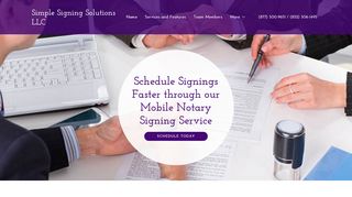 Simple Signing Solutions LLC: Mobile Notary Signing Service