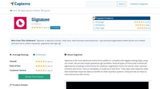 Signmee Reviews and Pricing - 2019 - Capterra