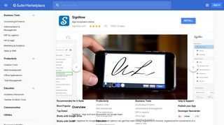 SignNow - G Suite Marketplace