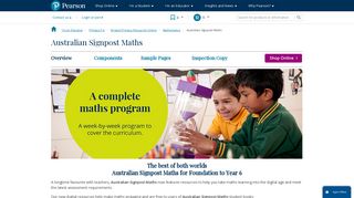 Australian Signpost Maths - Pearson Australia