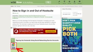 3 Ways to Sign in and Out of Hootsuite - wikiHow
