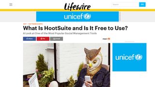 What Is HootSuite and Is It Free to Use? - Lifewire