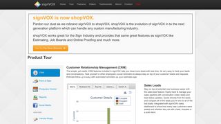 Signvox | Sign Business Software CRM