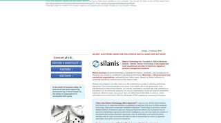 Silanis :: Electronic Signature Solutions & Digital Signature Software