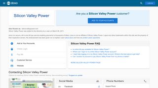 Silicon Valley Power: Login, Bill Pay, Customer Service and Care Sign ...