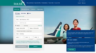 Welcome to SilkAir: Asia's most awarded regional airline.