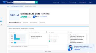 SilkRoad Life Suite Reviews & Ratings | TrustRadius