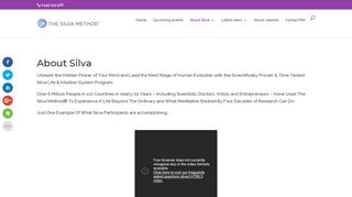 About Silva - Silva Method Australia