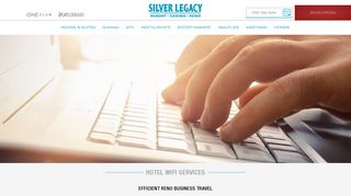 Hotel WiFi Services | Stay Connected | Silver Legacy Resort Casino