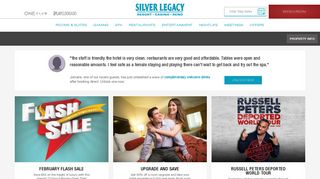 Silver Legacy Resort Casino: Reno Casino Hotels | Luxury Hotel