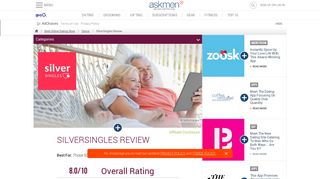 SilverSingles Review - AskMen