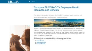 Compare SILVERADO's Employee Health Insurance and Benefits ...
