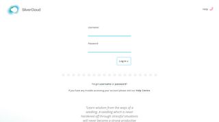 Login - SilverCloud