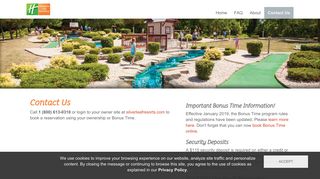 Silverleaf Resorts - Contact Us