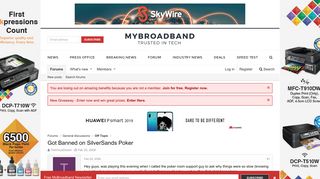 Got Banned on SilverSands Poker | MyBroadband