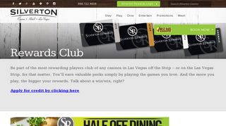 Rewards Club - Silverton Casino