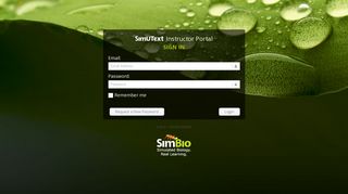 SimUText Instructor Portal - SimUText Student Portal