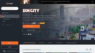 SimCity™ for PC/Mac | Origin