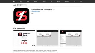 Simmons Bank Anywhere on the App Store - iTunes - Apple