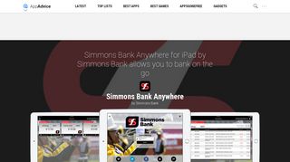 Simmons Bank Anywhere by Simmons Bank - AppAdvice