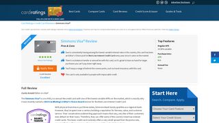 Simmons Bank Visa® Platinum Review by CardRatings
