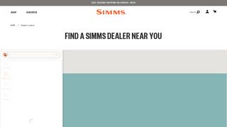 Simms Stores Near Me | Simms Fishing Dealers and Locations