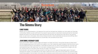 About Simms - Simms Fishing