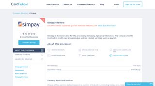 Simpay Review 2018 - CardFellow